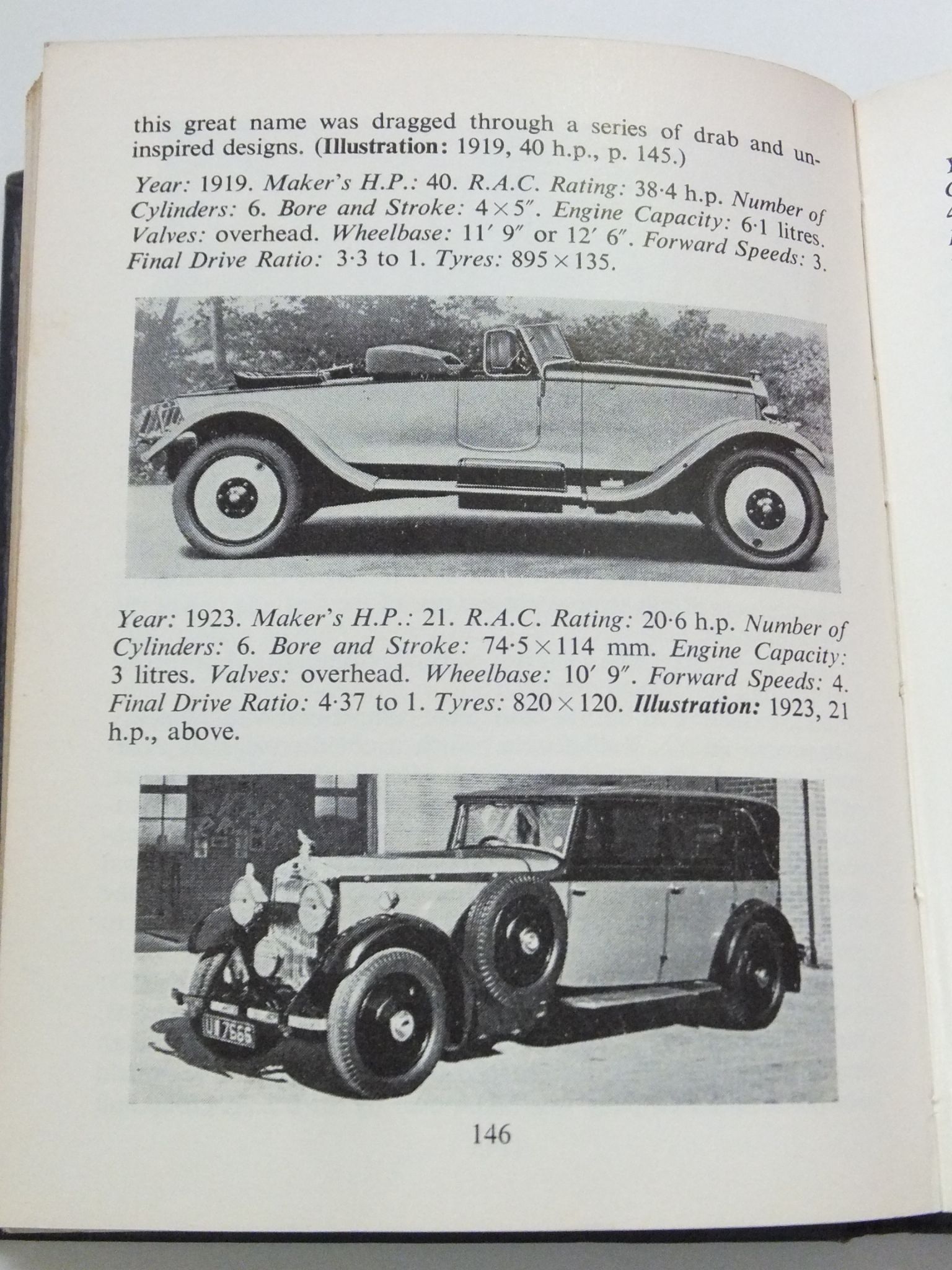 Vintage Motor car Pocketbook: The (Clutton, Bird & Harding 1959)
